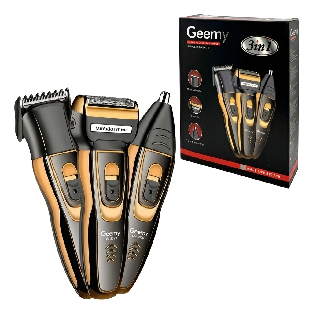Máquina de peluquería 3 en 1 Geemy GM8038